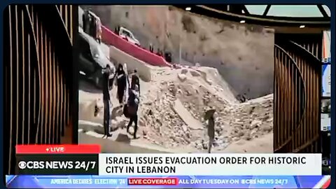 Israel Warns an entire city of Lebanon to be abandoned before destroying it for the first time ever