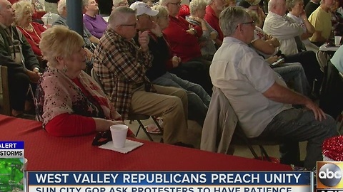 West Valley republicans preach unity after inauguration