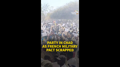 PARTY IN CHAD AS FRENCH MILITARY PACT SCRAPPED