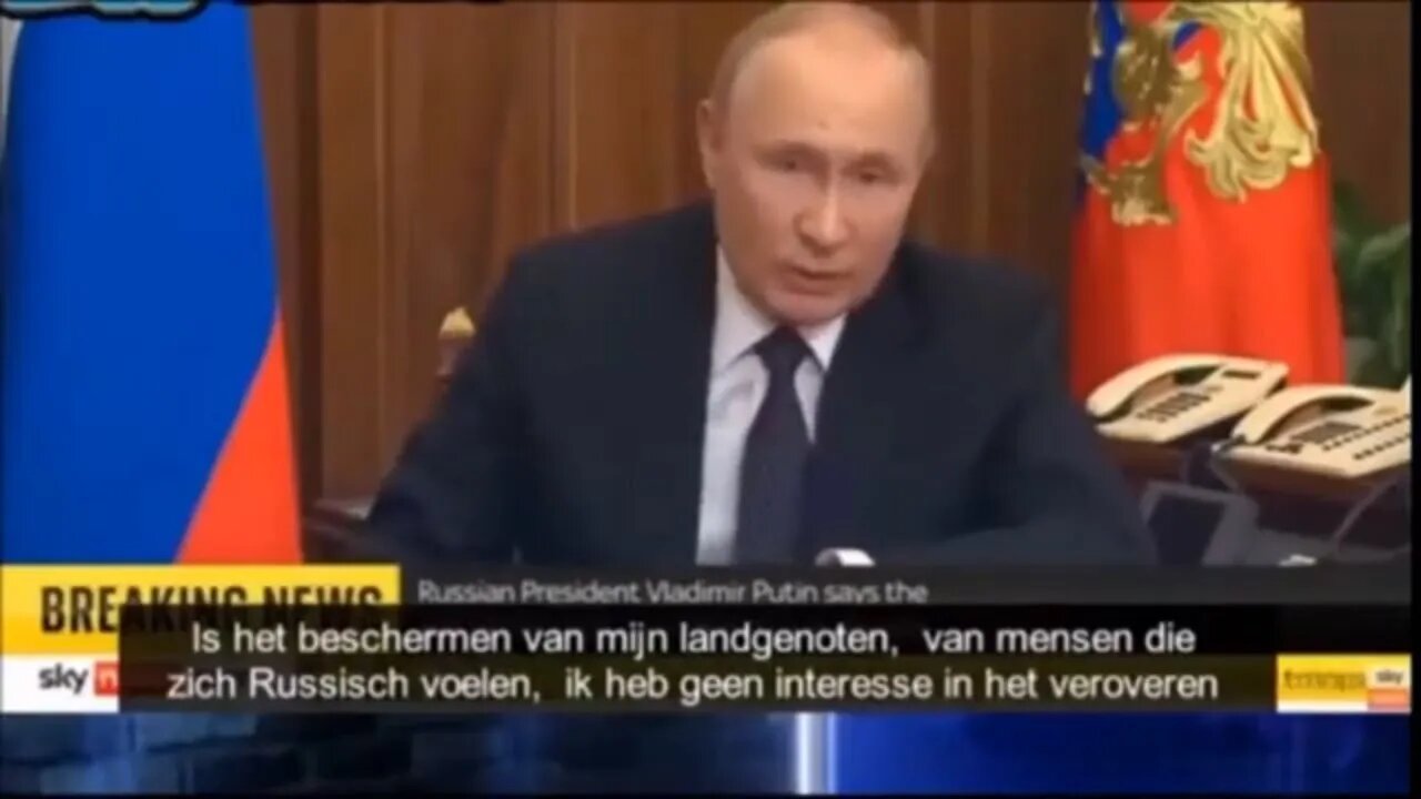 Putin's response to the pipeline attacks