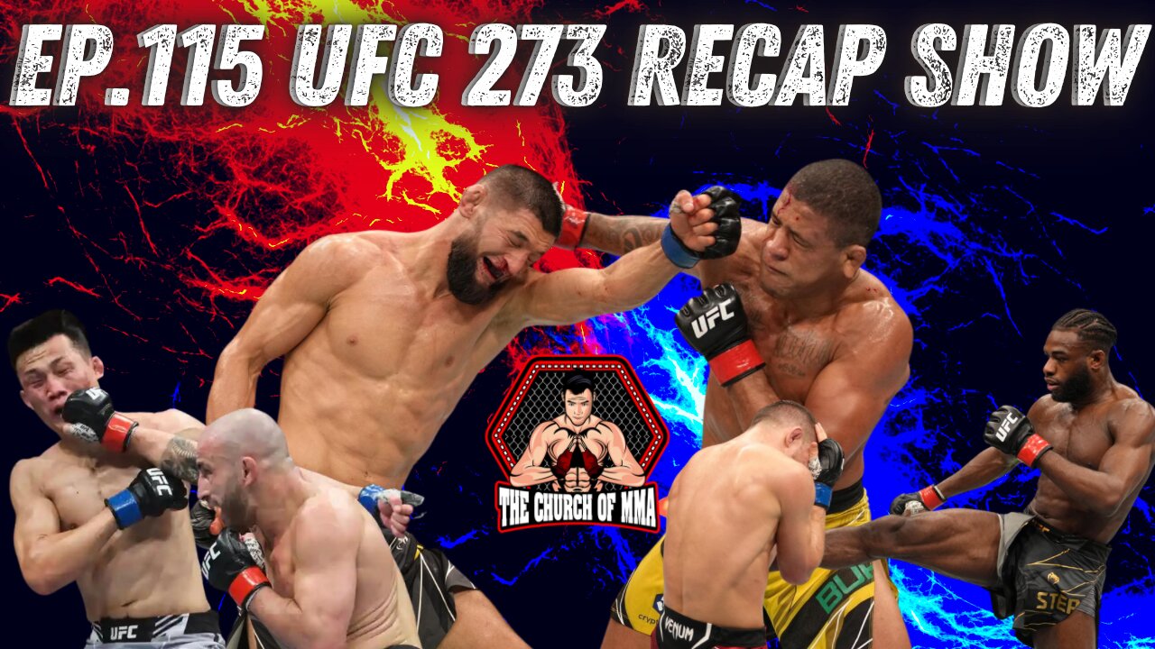 Ep.115 UFC 273 RECAP | Alexander Volkanovski vs The Korean Zombie | Khamzat Chimaev vs Gilbert Burns