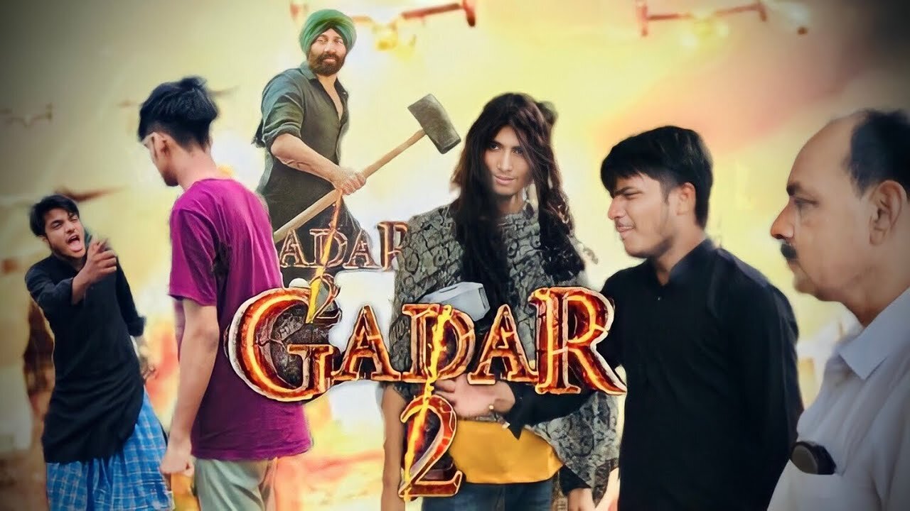 Gadar 2-ek prem katha full movie 4K spoof|COMEDY VIDEO