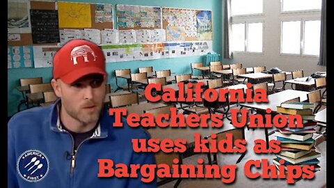 Vincent James || California Teachers Union uses Kids as Bargaining Chips