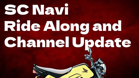 SC Navi - Navi Vlog and Channel update - talking about work and parts