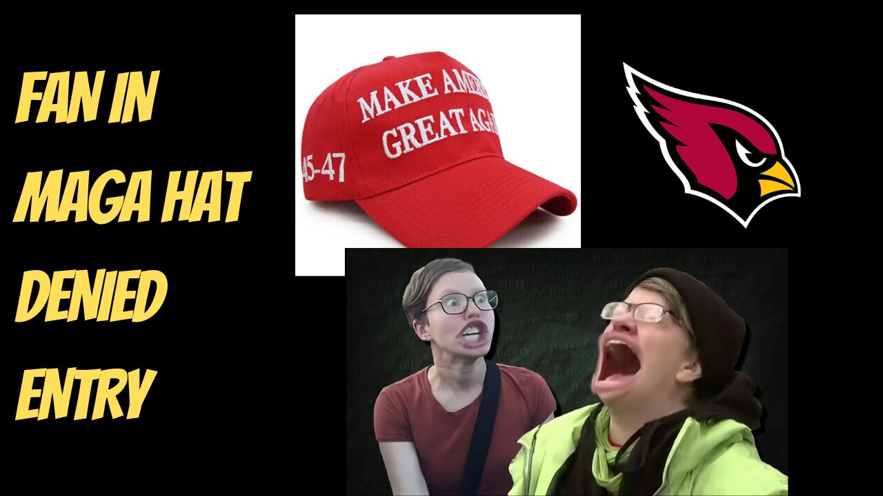 Arizona Cardinals BAN MAGA hat at stadium, fan's EPIC response goes viral