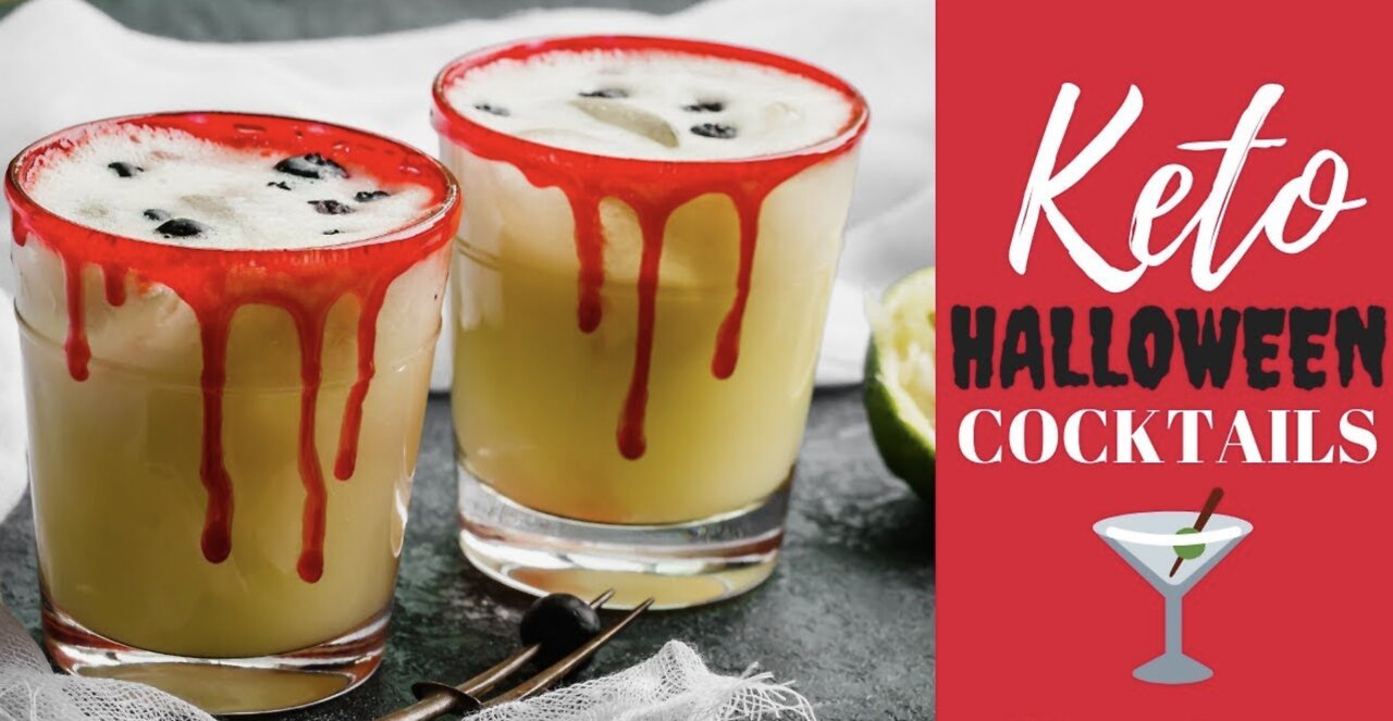 KETO COCKTAILS KETO HALLOWEEN COCKTAIL RECIPES How to make a Keto Margarita