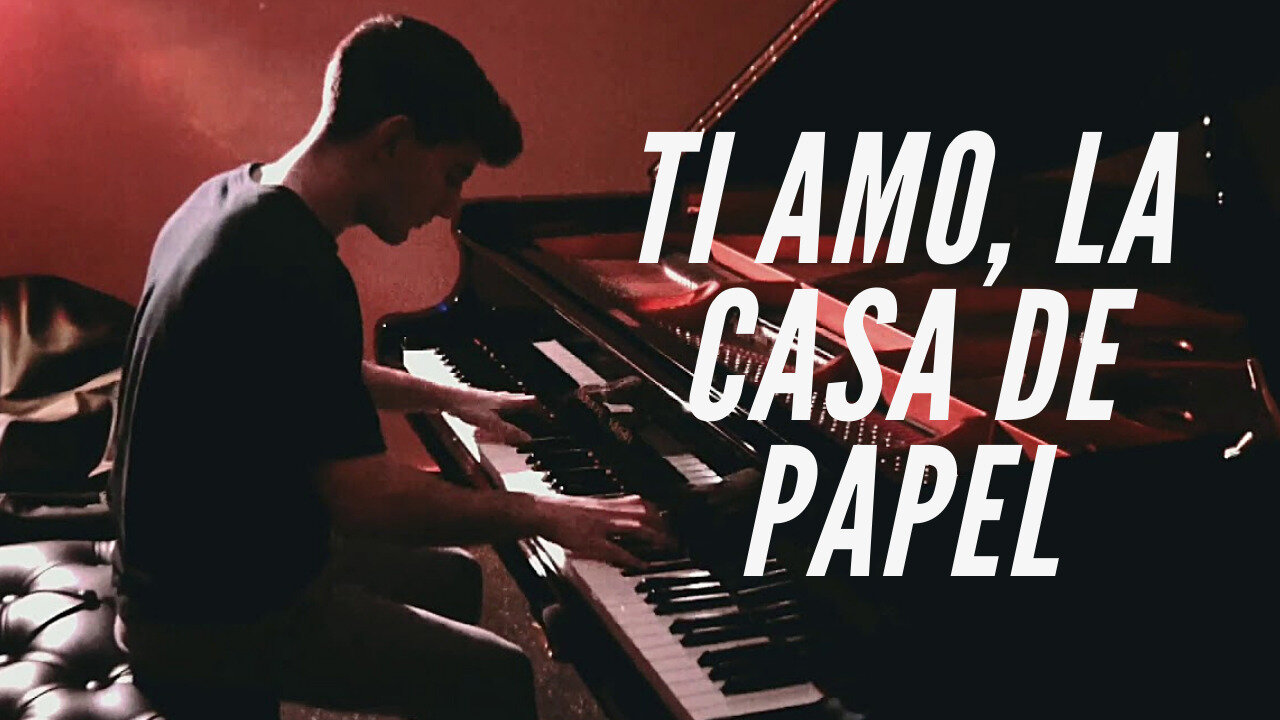 Ti Amo Umberto Tozzi La Casa de Papel Piano cover Óscar Molina - ti amo (cover) - la casa de papel