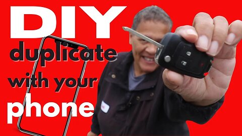 Make a Duplicate Car Key with your Phone