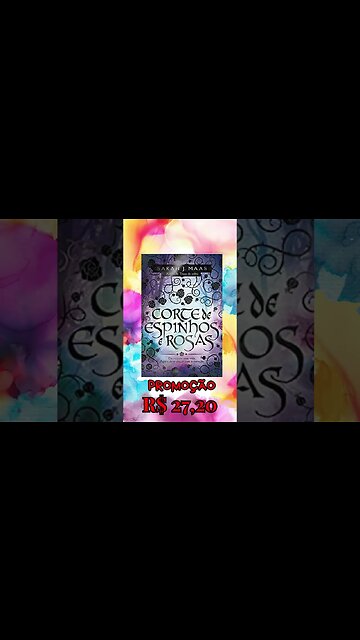 Ofertas BookFriday Amazon - Corte de espinhos e rosas