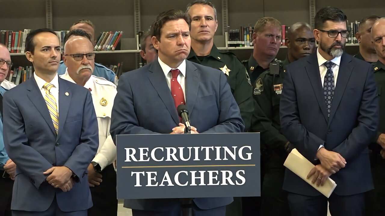 DeSantis: We’re Putting Floridians and Americans First When Hiring Teachers, Not Foreigners