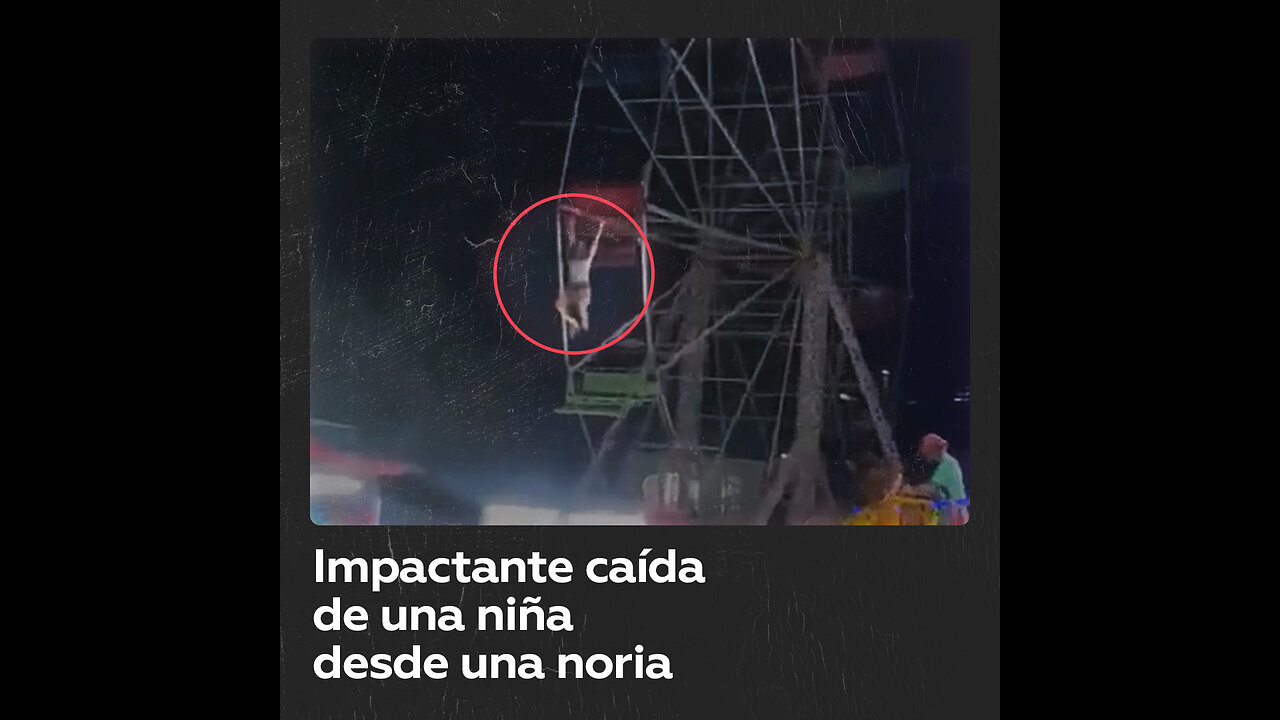 Niña de 11 años cae de una rueda de la fortuna en Brasil