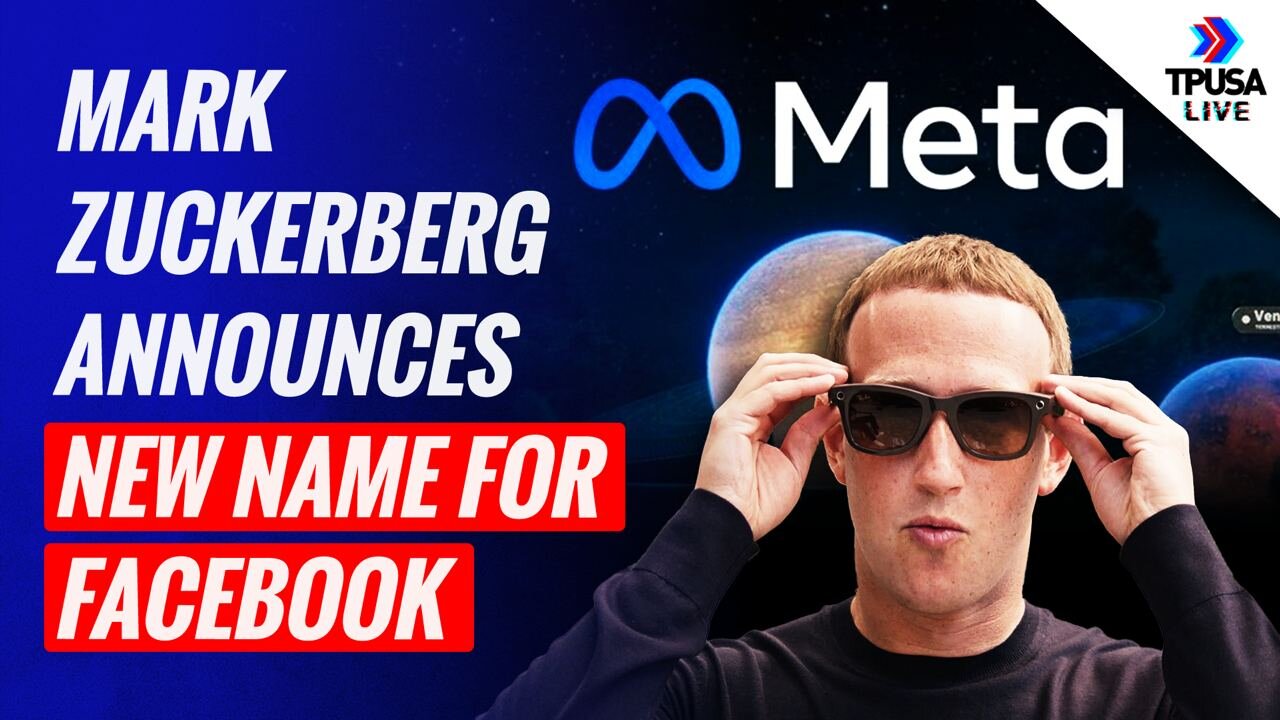 Mark Zuckerberg Announces NEW NAME For Facebook