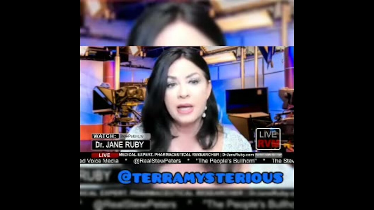 Dr Jane Ruby and Vaxxdamage