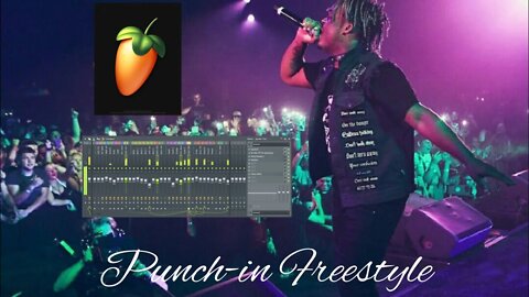 How I punch-in freestyle (Juice WRLD Inspired)