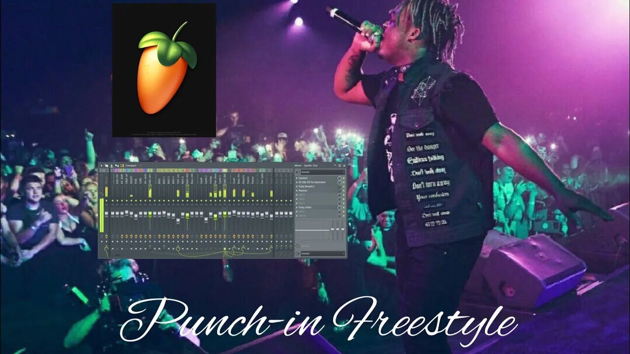 How I punch-in freestyle (Juice WRLD Inspired)