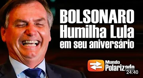 Bolsonaro HUMILHA LULA no dia do seu aniversário! 😂😂😂😂😂