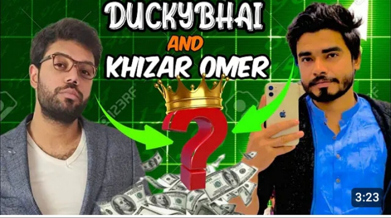 Ducky bhai VS khizer Umar monthly income