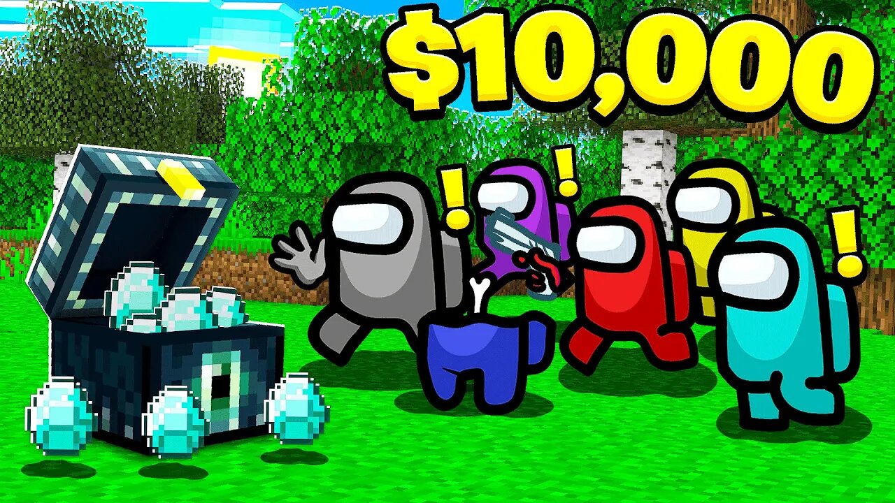 Minecraft Among Us, But Winner Gets $10,000!