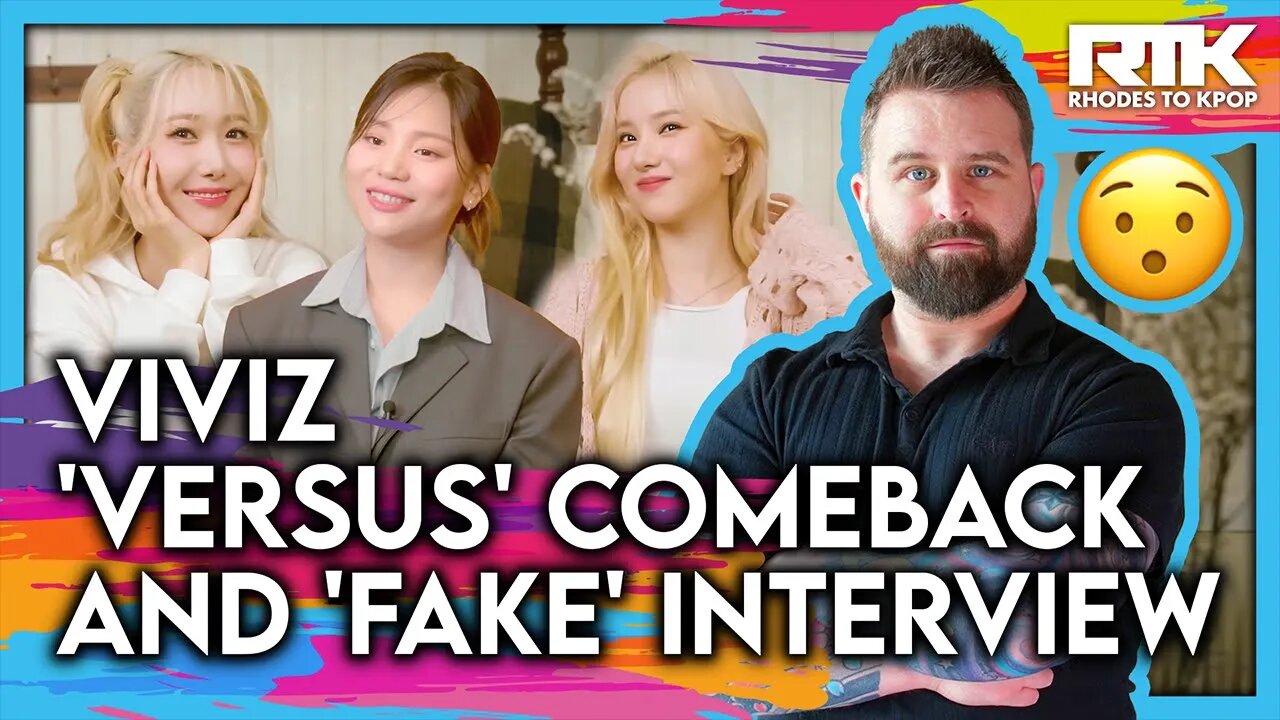 VIVIZ (비비지) - 'Versus' Comeback and 'Fake' Interview (Reaction)