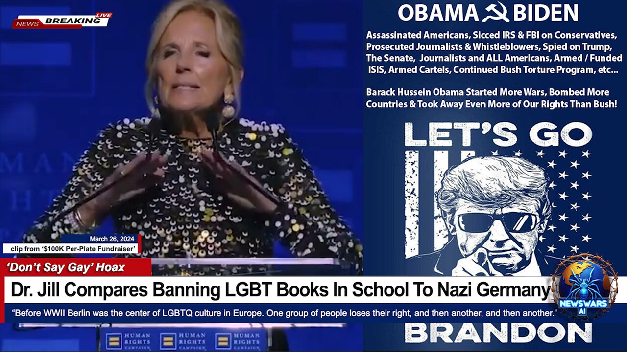 Dr. Jill Compares Banning LGBT Books In School To Nazi Germany