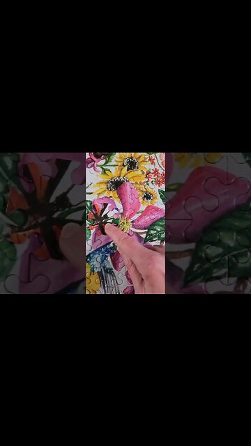 Spring Flowers and Butterflies 🦋 #puzzles #shorts #puzzle #spring