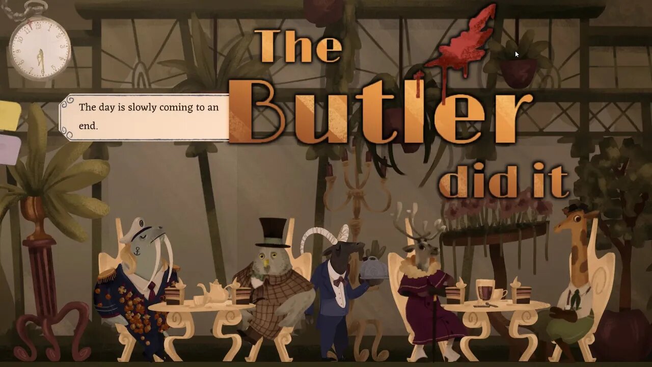 The Butler Did It - Covering Up A Murder (A Furry Point & Click Adventure)