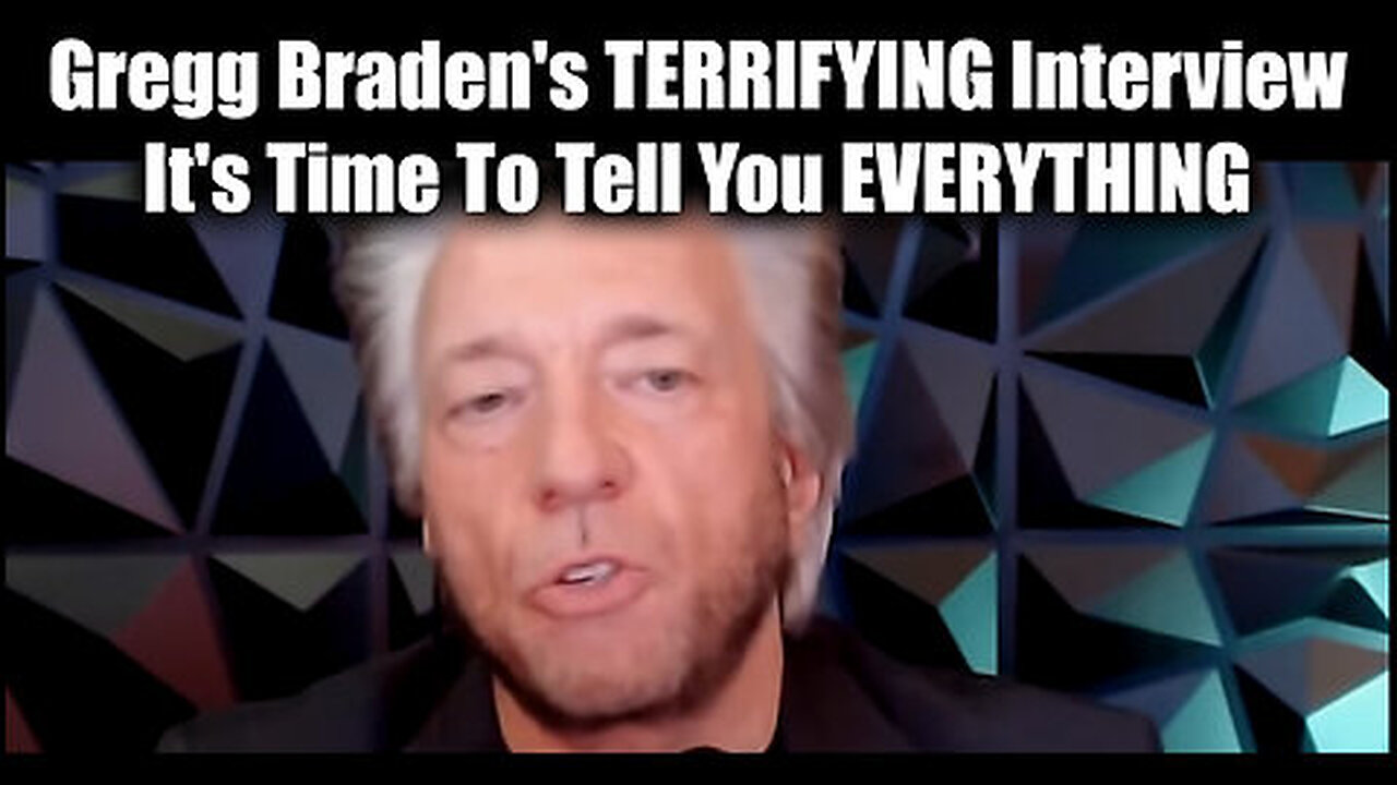 Gregg Braden's TERRIFYING Interview - It's Time To Tell You EVERYTHING