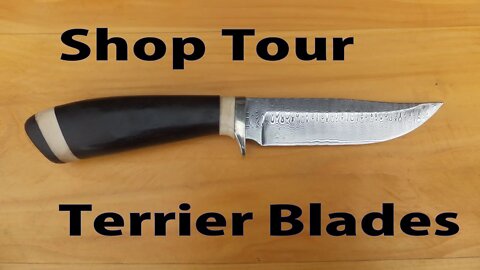 Shop Tour Terrier Custom Knife Maker