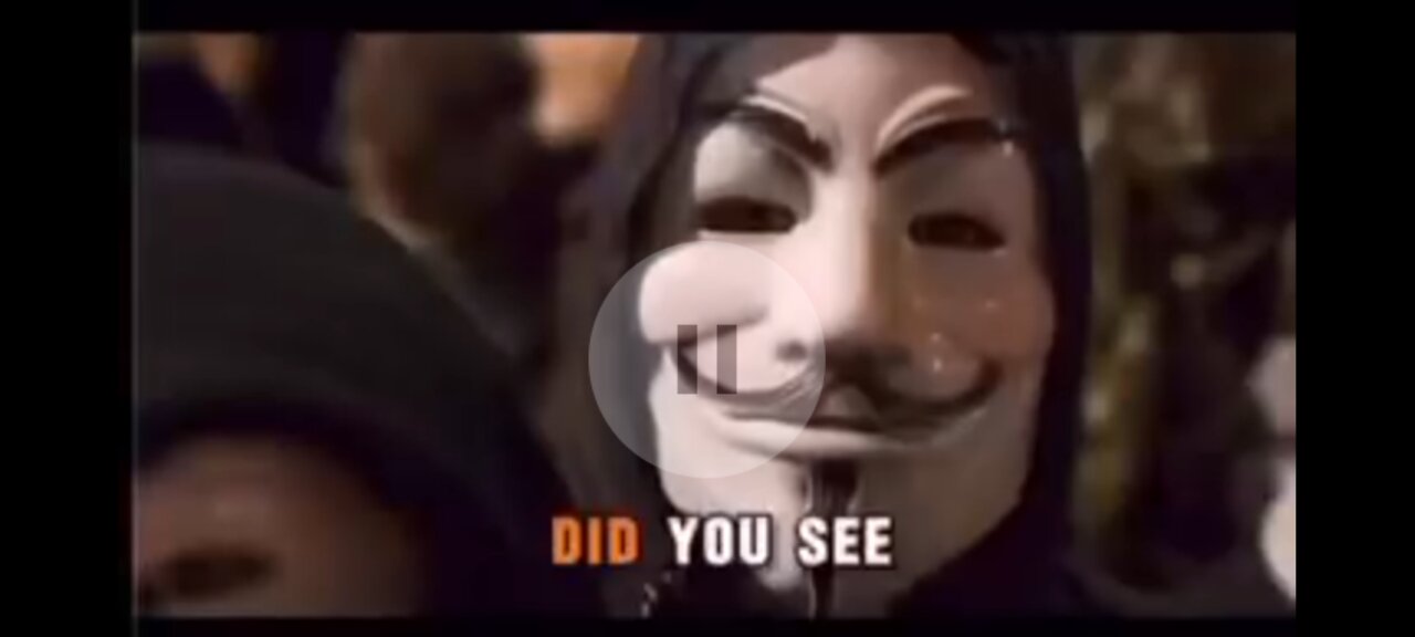 ANONYMOUS: DID YOU SEE IT ?