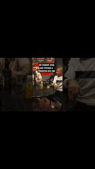JESSE GETS PSYCHIC W BRENDAN SCHAUB AT UFC 280!! #short #shorts #ufc280 #jesseonfire