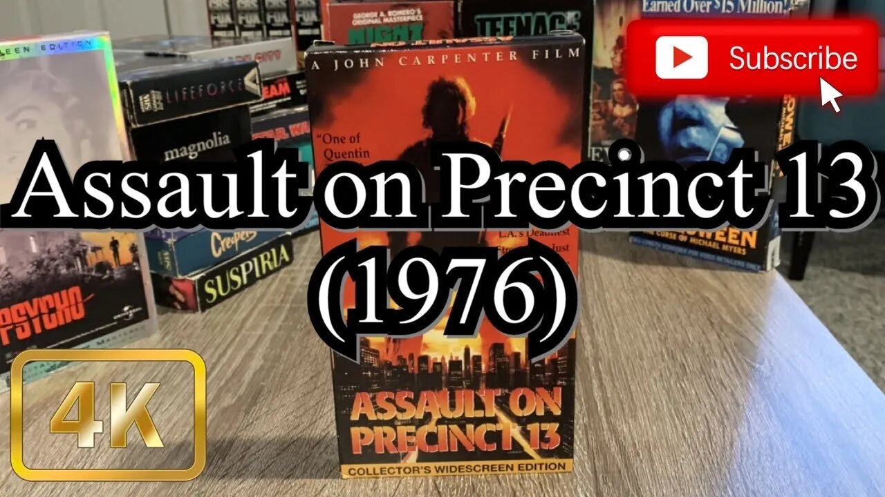 [0029] ASSAULT ON PRECINCT 13 (1976) VHS [INSPECT] [#assaultonprecinct13VHS #assaultonprecinct13]
