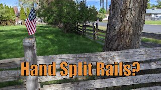 Repairing an old split rail fence | DIY