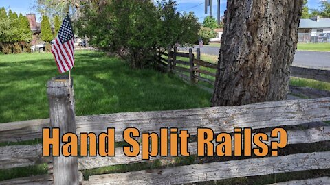 Repairing an old split rail fence | DIY