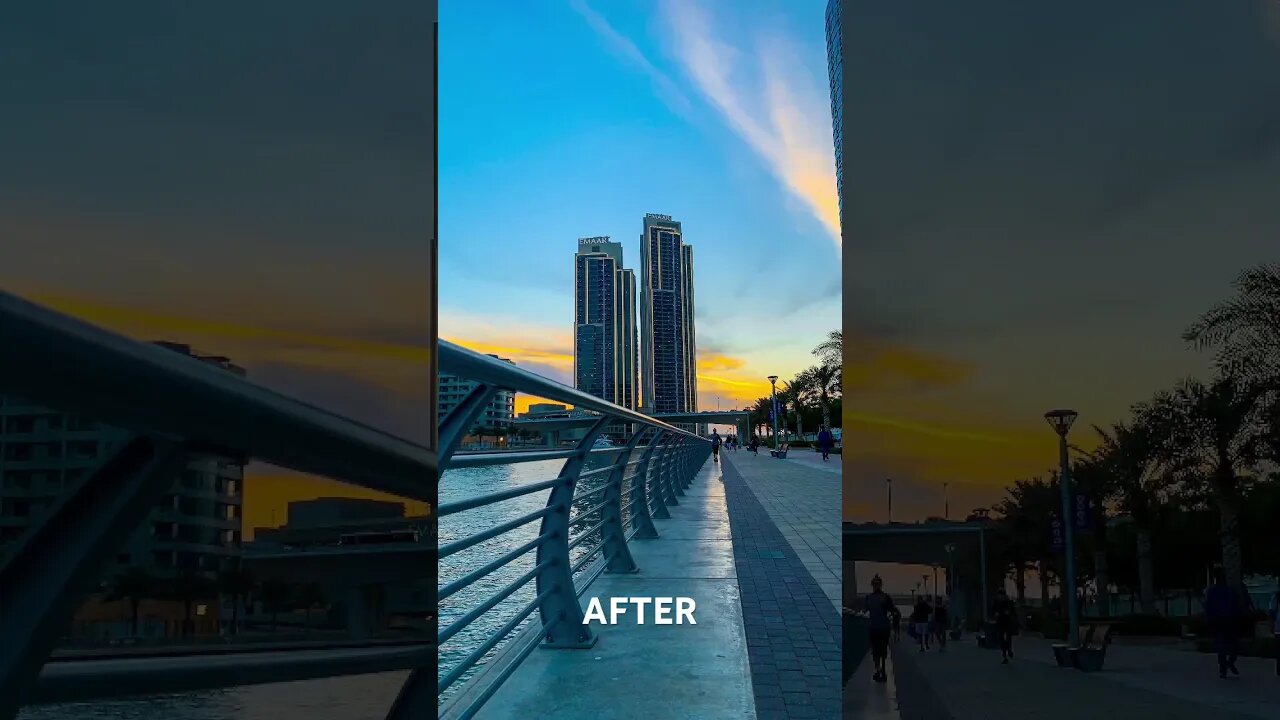 #002 Before and After | Color Grade in Lightroom #skateweaver #shorts #viral