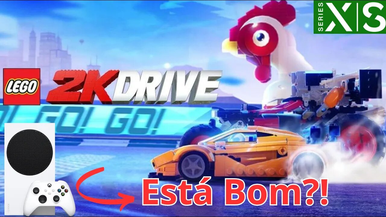 Lego 2K Drive - Corrida Zuera Lego!!!Teste no (Xbox Series S)