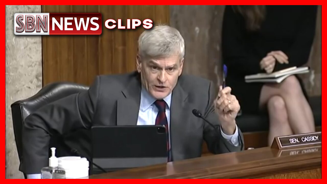 Cassidy Grills Walensky at Senate Hearing - 4904