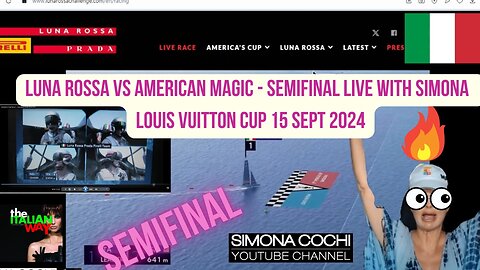 Luna Rossa vs American Magic - Semifinal Highlights | Louis Vuitton Cup 15 Sept 2024