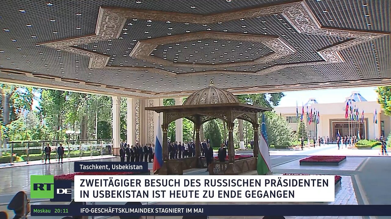 Putin in Usbekistan: Russland will Atomkraft liefern und Handel ausbauen