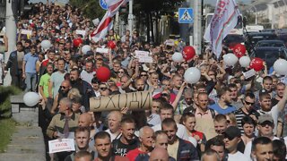 Belarus Protesters Demand President's Resignation