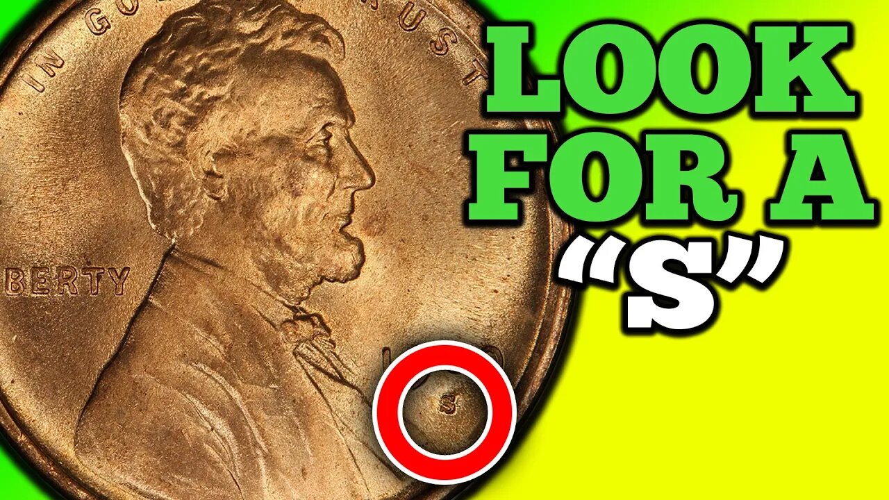 The RARE S PENNY with an S over S Mint Mark!