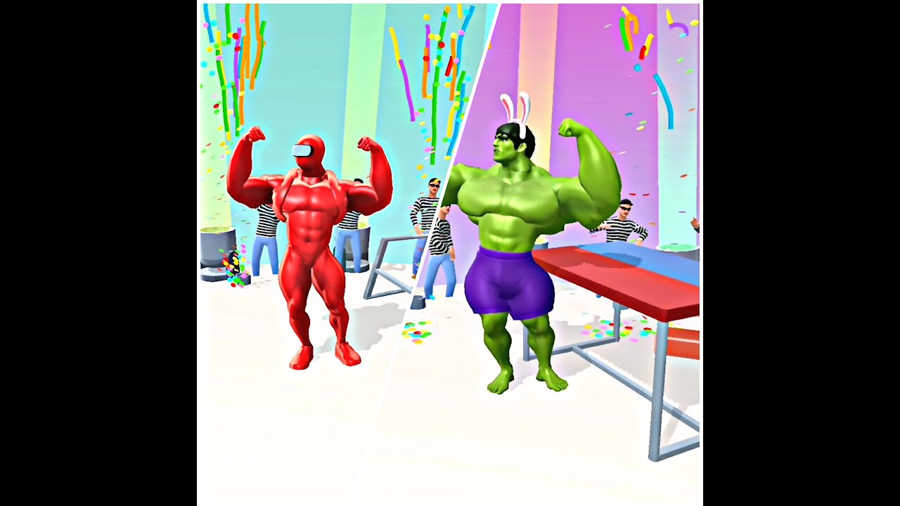 Muscle Rush all leveles Gameplay Android ios