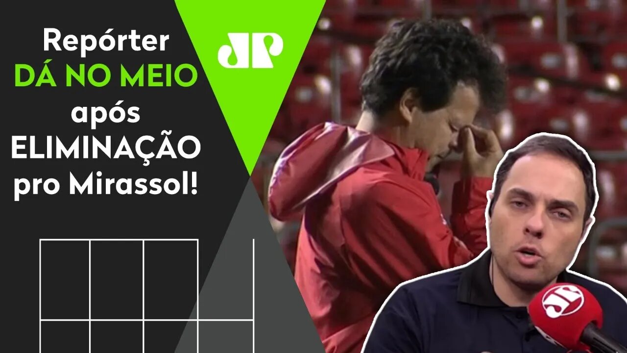 "O São Paulo do Diniz CAIU pro Mirassol porque é uma BAGUNÇA!" Repórter DÁ NO MEIO!