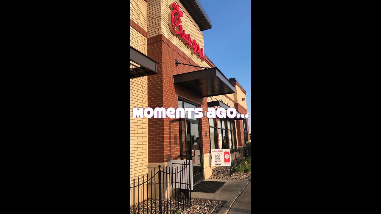 My final time eating at Chick-fil-a