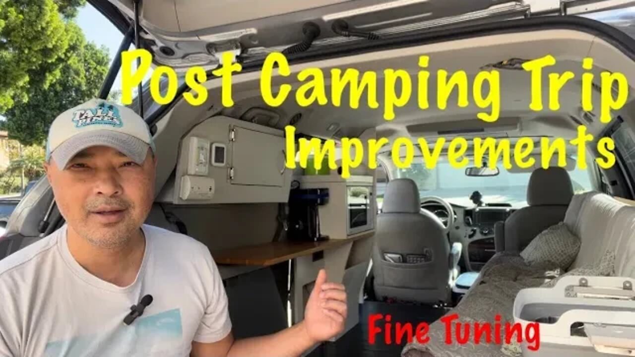 Post Trip Fine Tuning. Sienna Couple's Tiny Camper EP11