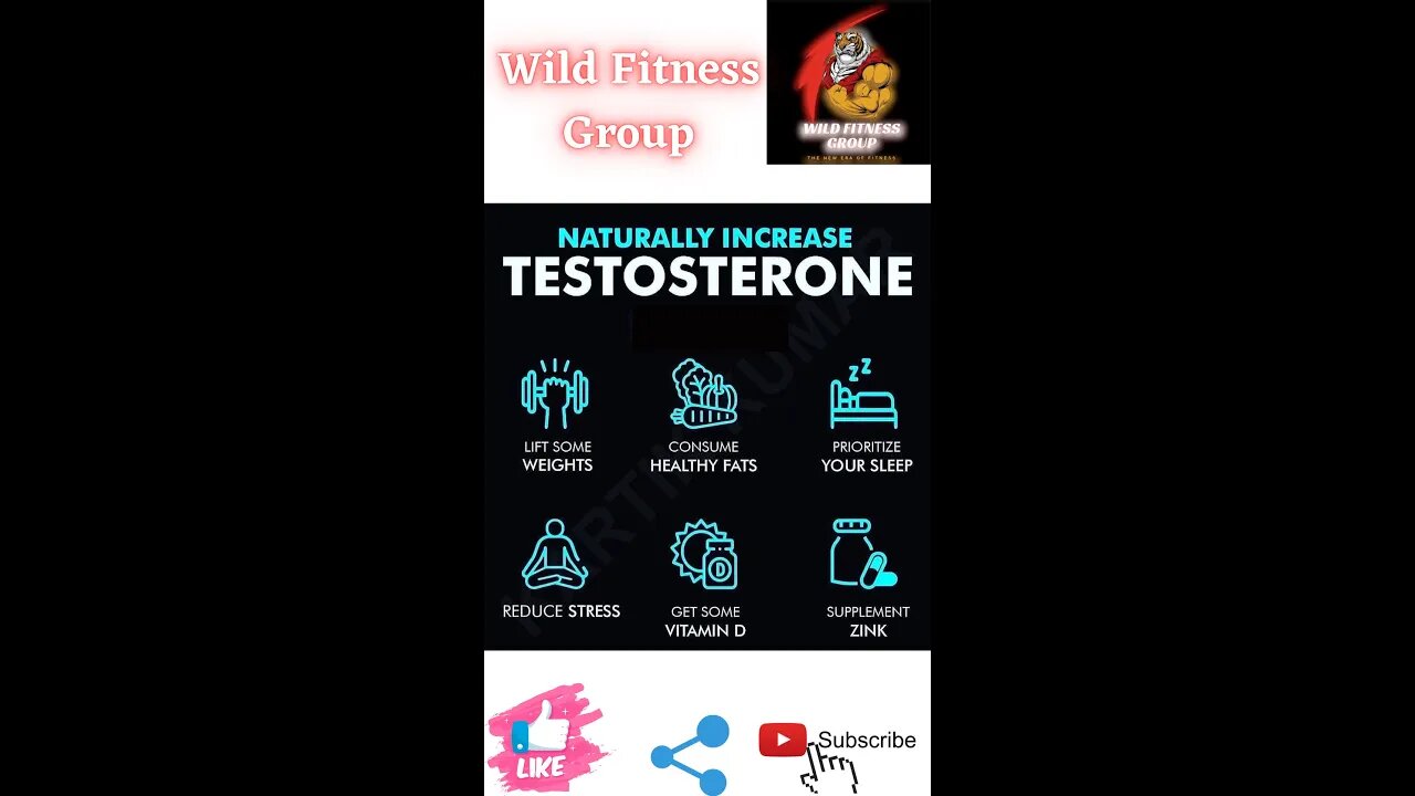 🔥Naturally Increase Testosterone🔥#fitness🔥#wildfitnessgroup🔥#shorts🔥