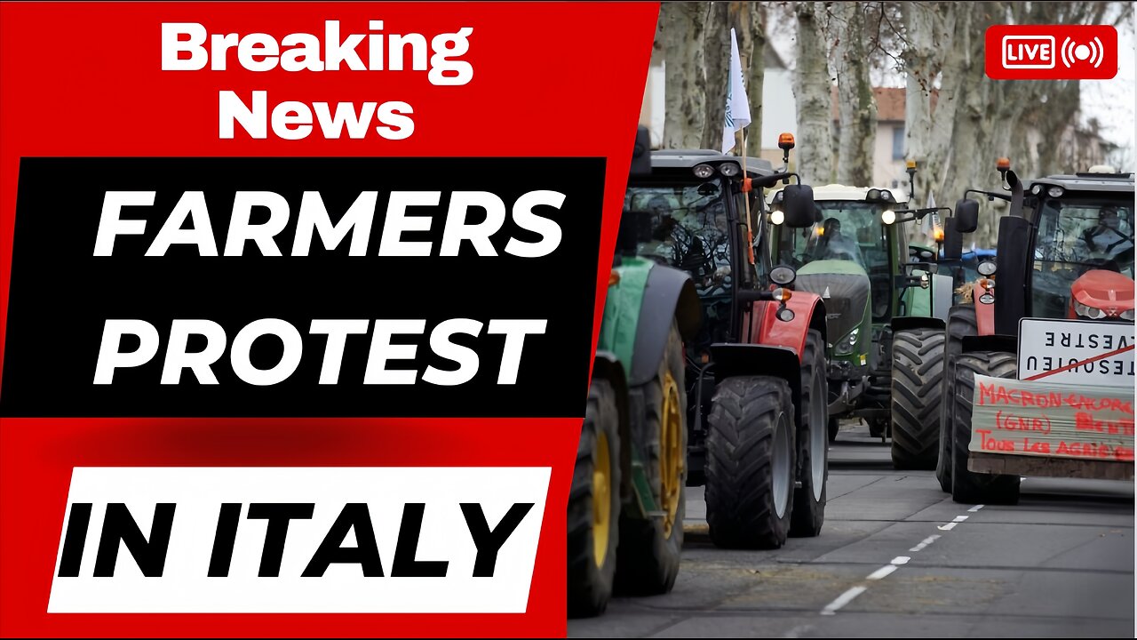 "Italian Farmers Take to the Streets: The Unfolding Story of Protest and Resilience"