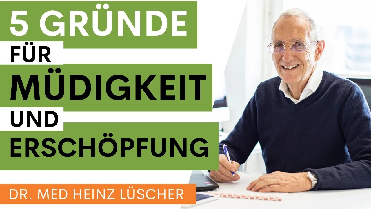 Die 5 häufigsten Gründe für Müdigkeit und Erschöpfung