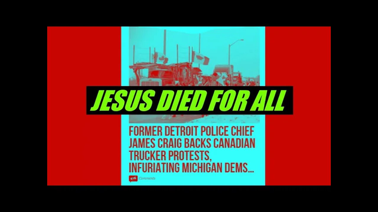 JESUS DIED FOR ALL