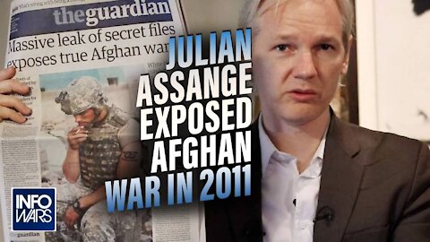 Archive Footage of Julian Assange in 2011 Exposes the Secrets of America's 20-Year Afghan War