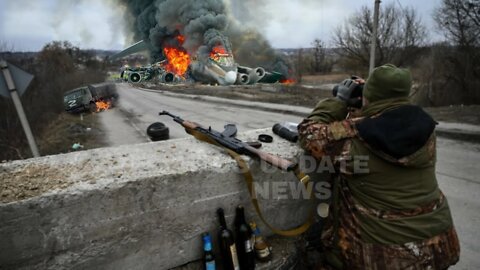 Successful attack- Ukrainian forces shoot down Russia plane carrying hundreds troops on Kyiv airport